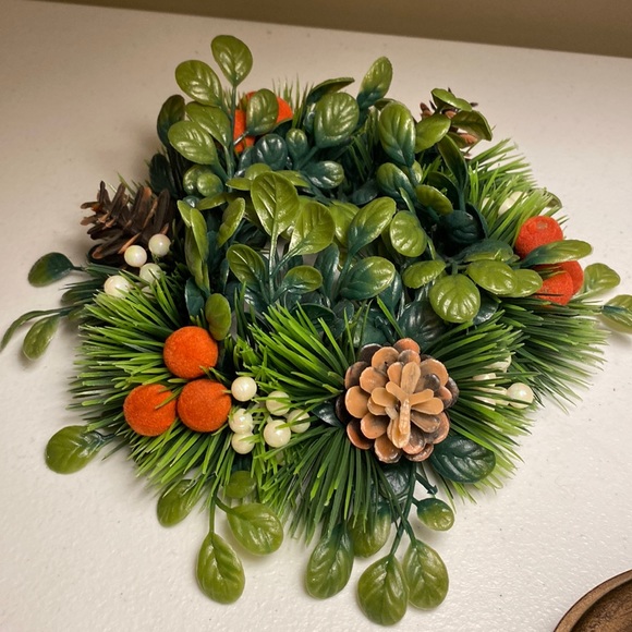 Other - 🎄🎄🎄 Plastic Candle Wreath (Only)